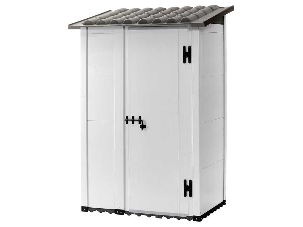 Garofalo Urban 100 – Gerätehaus – Mit versetzter Tür – 122,5 x 82,5 x 201 cm – Bild 3