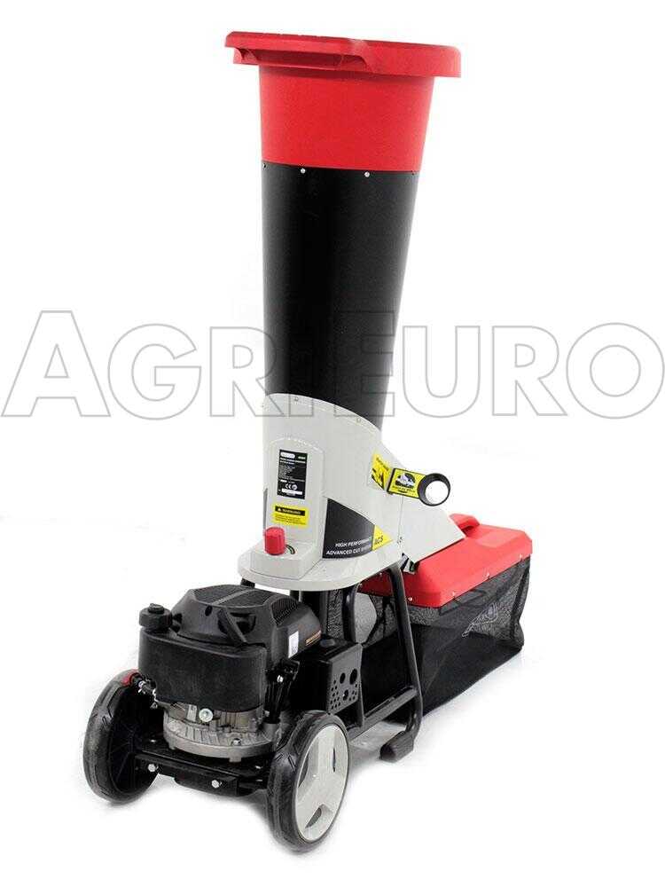 GeoTech BGS 6500 - Benzin Häcksler - mit Loncin Motor 5 PS – Bild 3