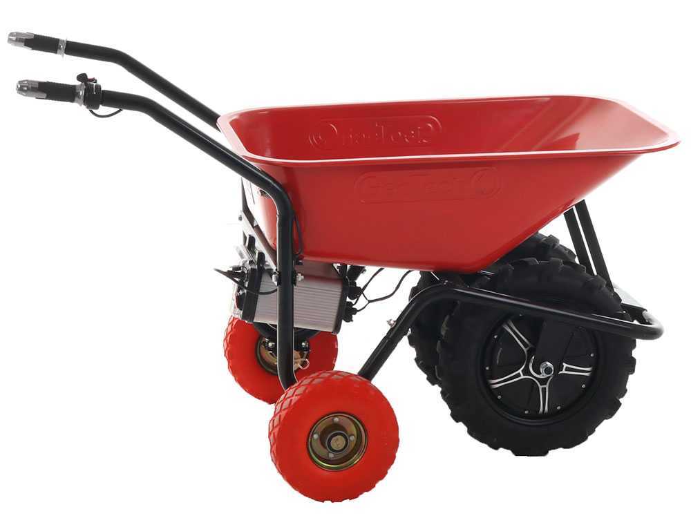GeoTech CAR 300T - Akku-Schubkarre -80 - Akku 40V 6 Ah – Bild 3