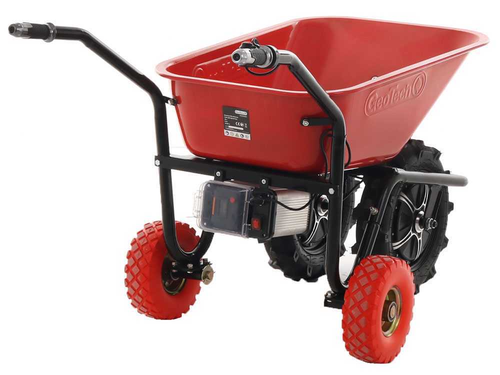 GeoTech CAR 300T - Akku-Schubkarre -80 - Akku 40V 6 Ah – Bild 4