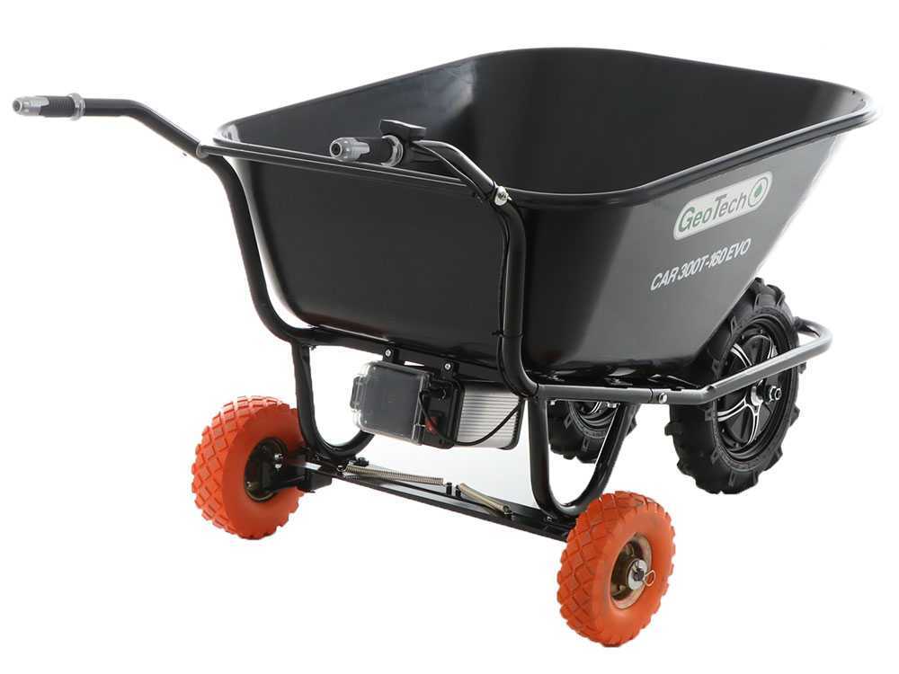 GeoTech CAR 300T - Elektrische Schubkarre -160 EVO - Akku 40V e 6 Ah – Bild 4