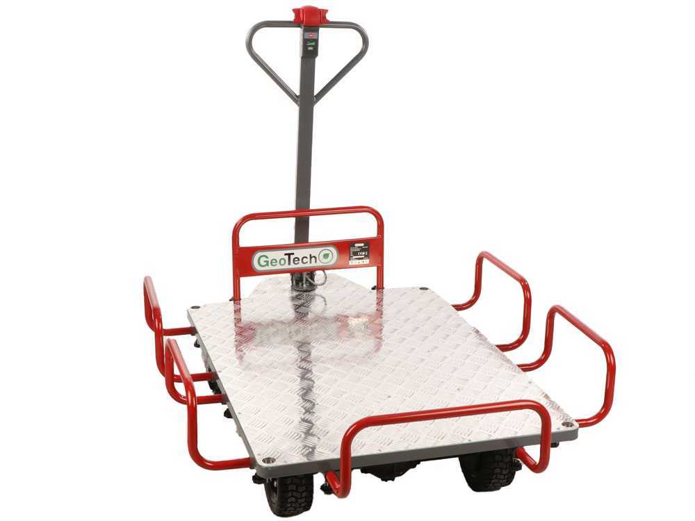 GeoTech E-Truck 400 - Batteriebetriebene Schubkarre 40V 6Ah – Bild 4