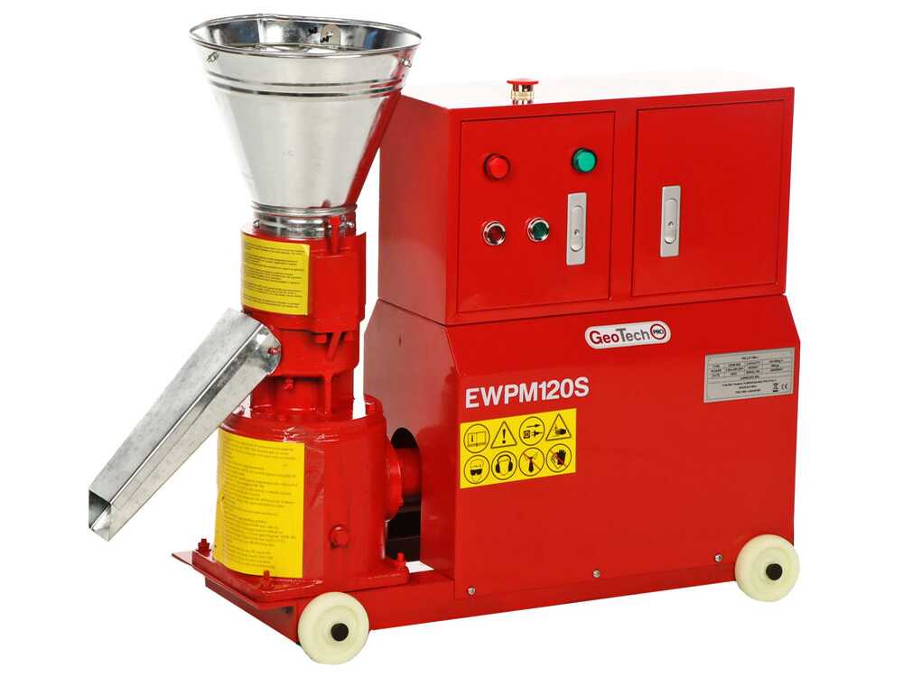 GeoTech EWPM120S - Pelletpresse 230V - Pelletherstellung für die Heizung – Bild 3