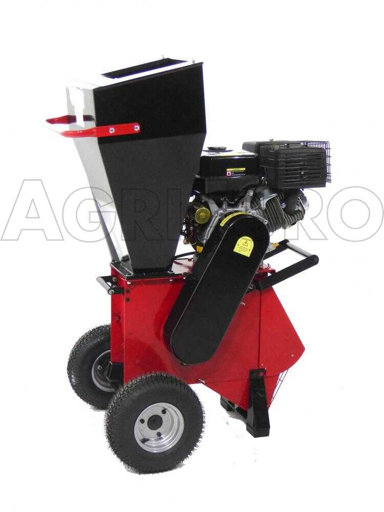 GeoTech GS150EL - Benzinhäcksler - Benzinmotor Loncin 15 PS - E-Starter – Bild 4