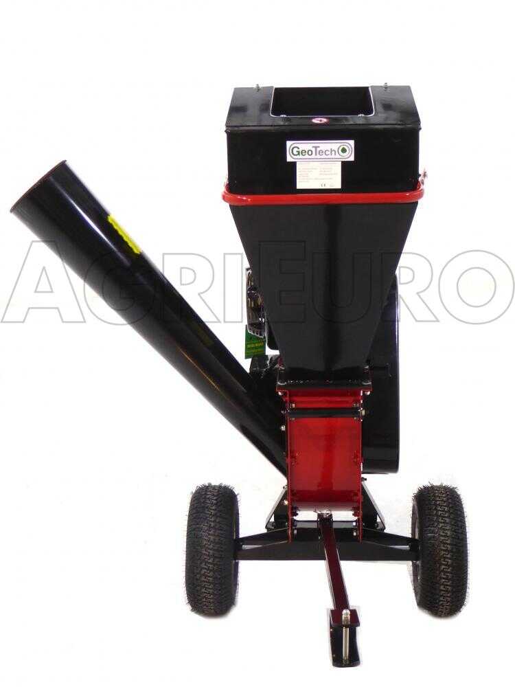 GeoTech GS150EL - Benzinhäcksler - Benzinmotor Loncin 15 PS - E-Starter – Bild 3