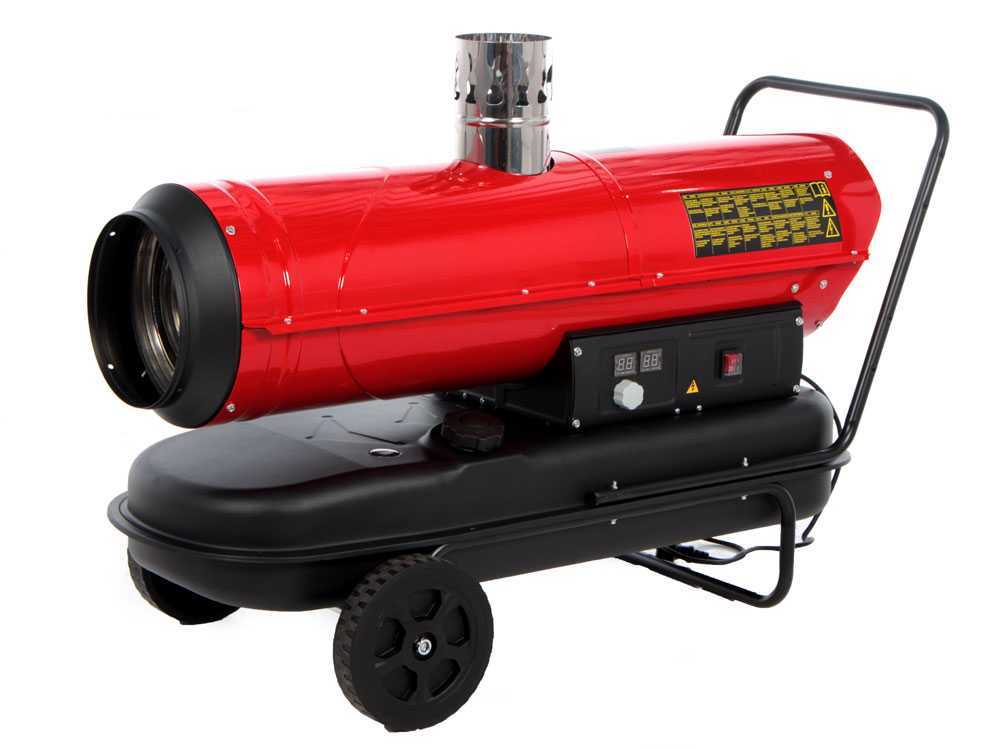 GeoTech IDH 3000 - Diesel Heizgerät - indirekte Heizung - auf Wagen