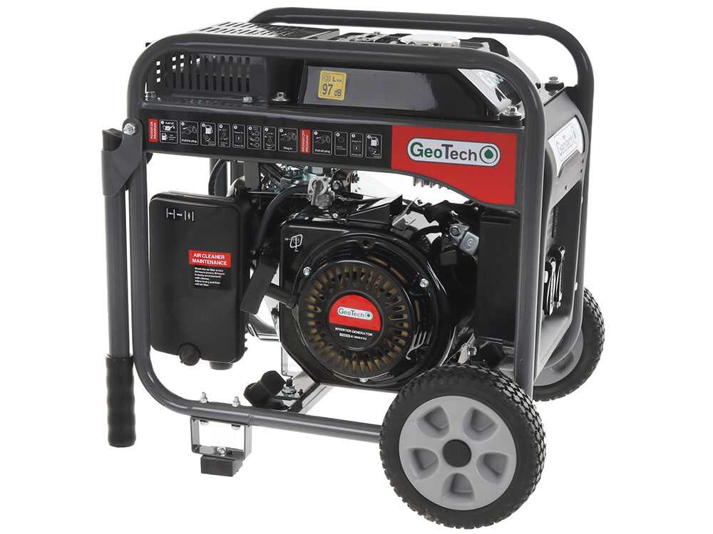 Geotech iG 3800 EVO - Benzin Inverter-Stromerzeuger auf Rädern 3.8 kW - Dauerleistung 3.5 kW - 230V – Bild 3