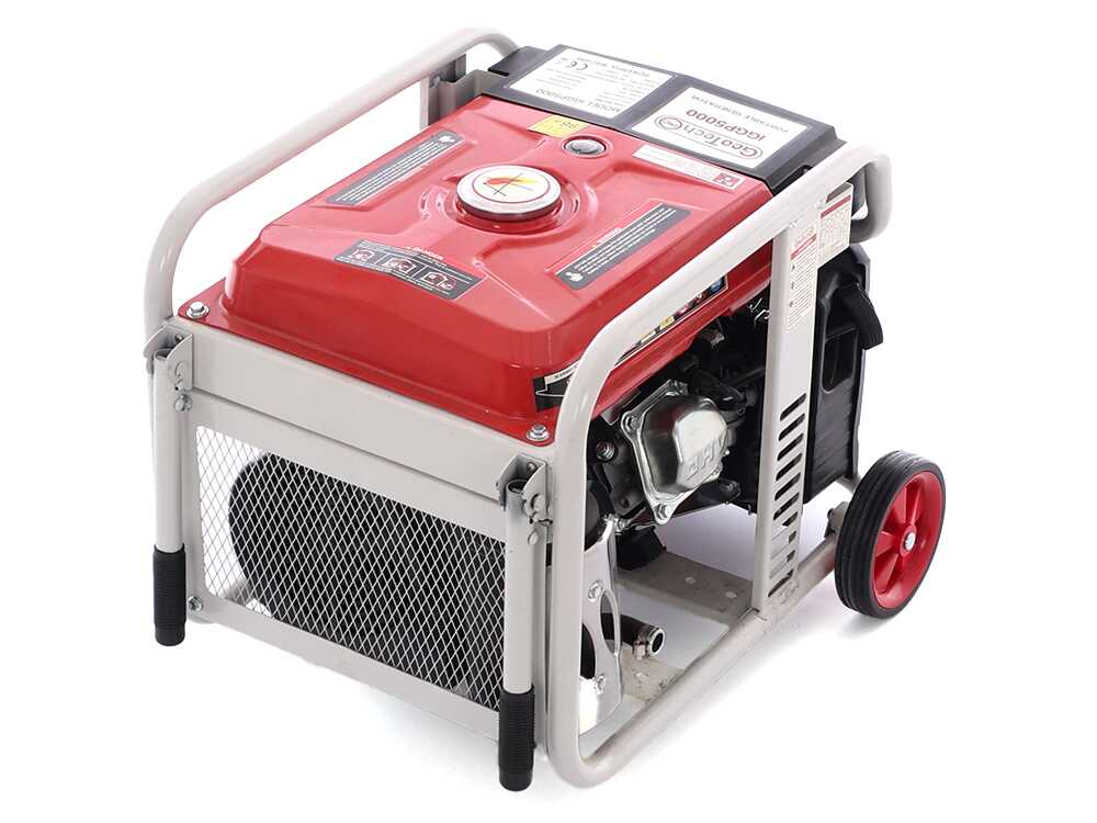 GeoTech iGGP5000 - Inverter-Stromerzeuger mit Rädern 4 kW - Dauerleistung 3.5 kW - 230V – Bild 3