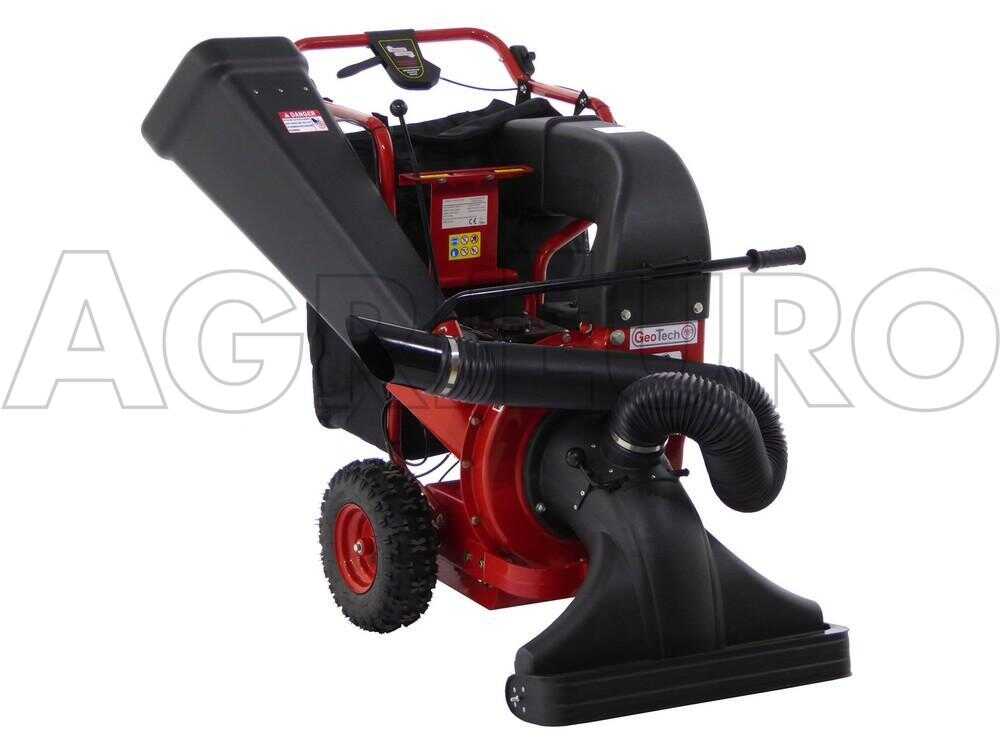 GeoTech LV650 SPL Deluxe - Laubsauger mit Häcksler - mit Radantrieb - Loncin 6.5 PS – Bild 3
