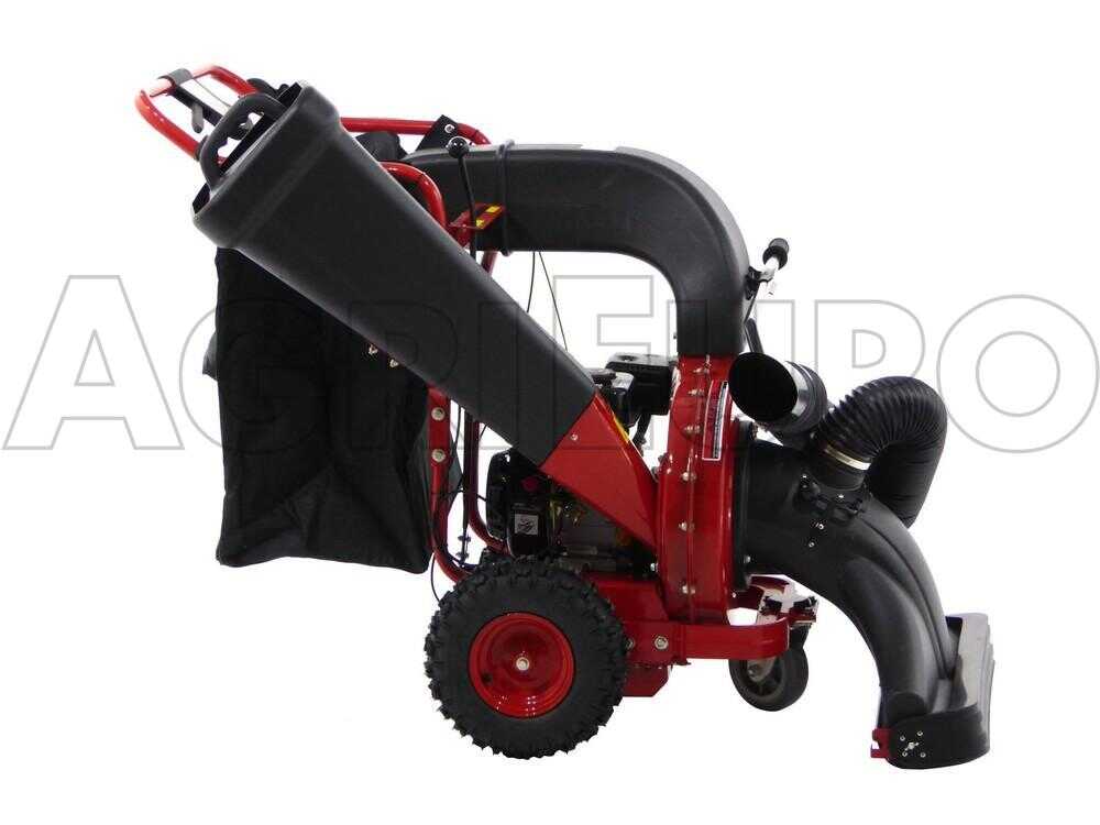 GeoTech LV650 SPL Deluxe - Laubsauger mit Häcksler - mit Radantrieb - Loncin 6.5 PS – Bild 4