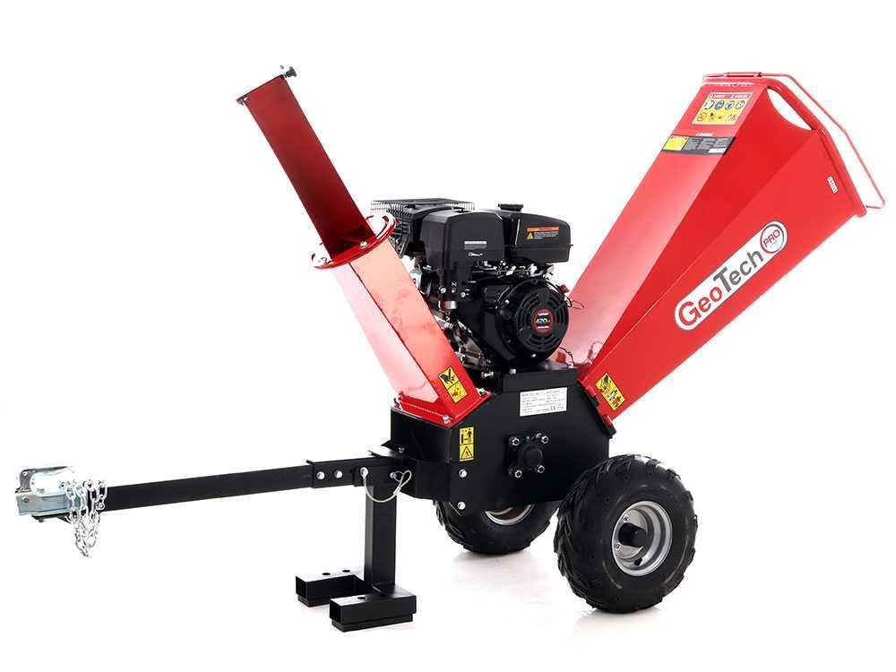 GeoTech PCS 150L - Profi Häcksler Schredder - Benzinmotor 15 PS – Bild 2