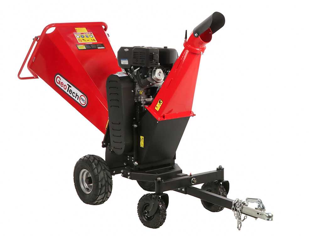 GeoTech PCS 160 BSE PRO - Profi Häcksler Schredder - Motor B&S XR2100 – Bild 3