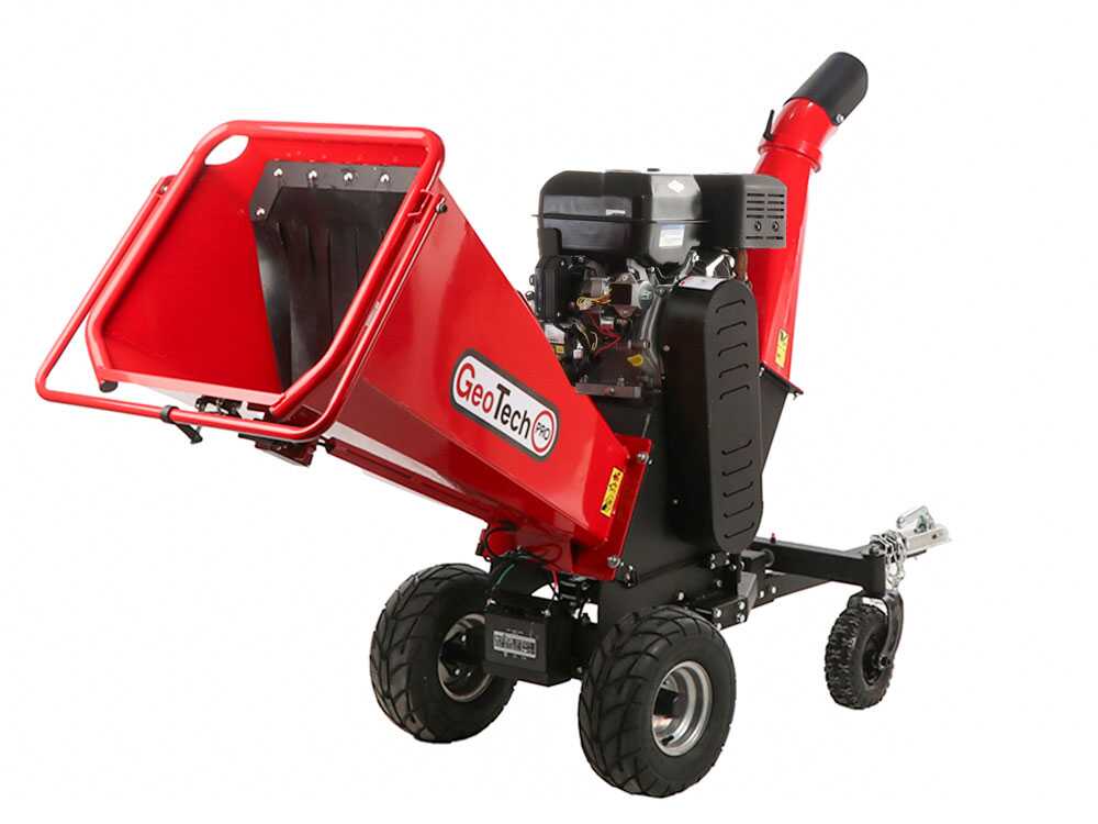 GeoTech PCS 160 BSE PRO - Profi Häcksler Schredder - Motor B&S XR2100 – Bild 4