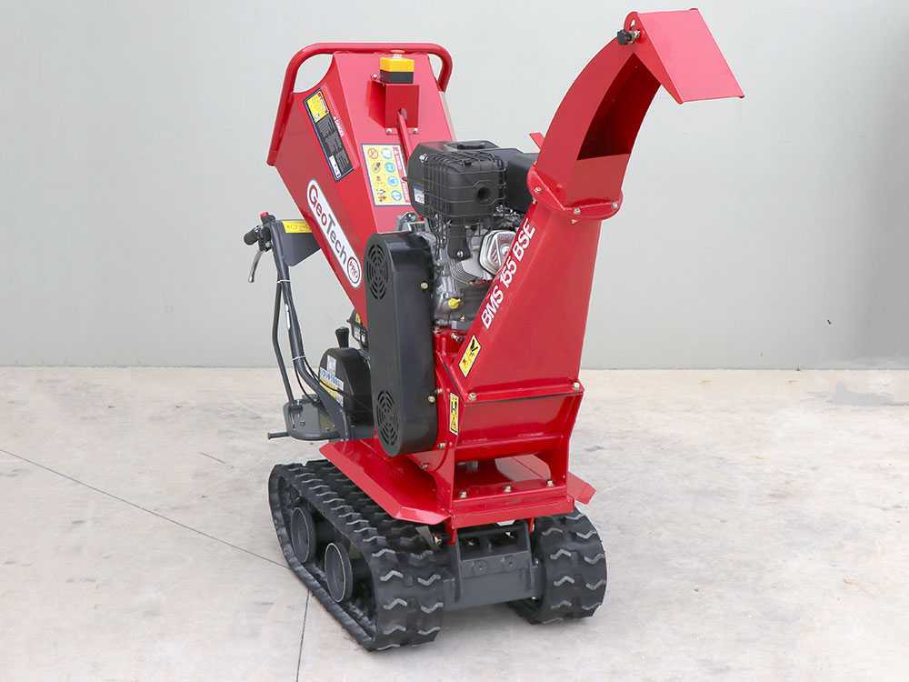 GeoTech-Pro BMS155 BS - Häcksler mit Raupenantrieb und Motorschubkarre - B&S XR2100 Motor – Bild 3