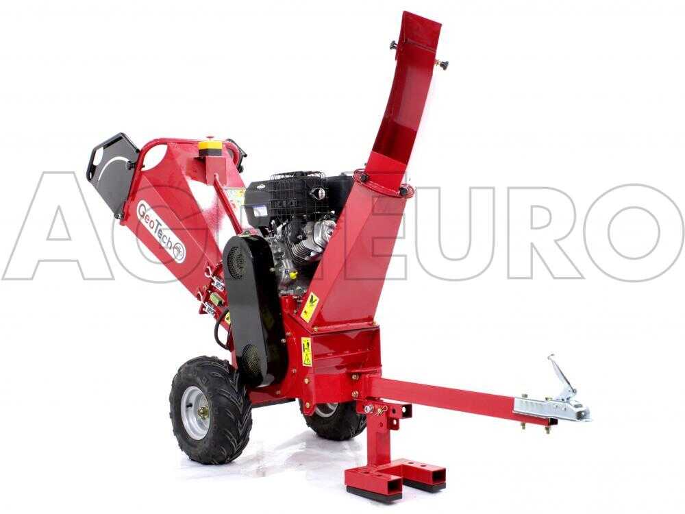 GeoTech-Pro PCS 155 BSE - Profi Benzin-Häcksler - B&S Motor - Elektrostarter – Bild 2