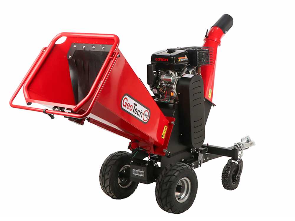 GeoTech-Pro PCS 160LE PRO - Profi Häcksler - Motor Loncin G420FD – Bild 4
