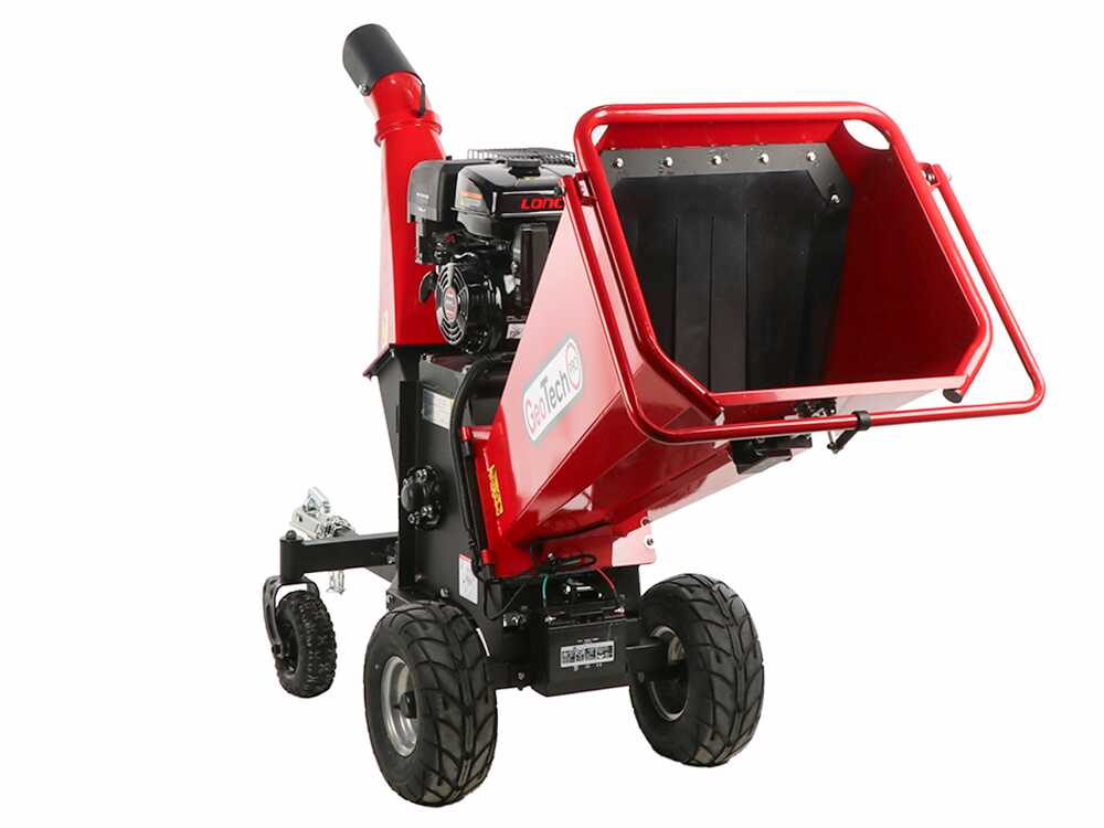 GeoTech-Pro PCS 160LE PRO - Profi Häcksler - Motor Loncin G420FD – Bild 2
