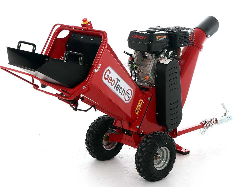 GeoTech PRO PCS 90 L - Profi Häcksler mit Verbrennungsmotor - Loncin G270F – Bild 2