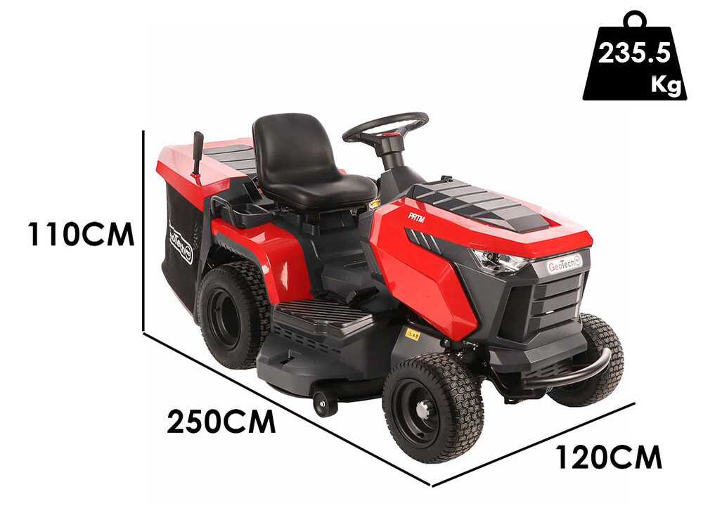 GeoTech-Pro PRTM 200-1020 H-CM – Rasentraktor – Hydrostatisches Getriebe – Fangsack – Bild 3
