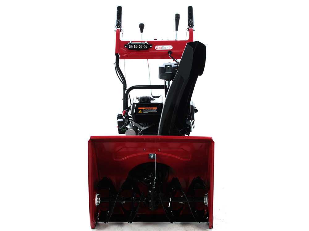 GeoTech-Pro ST 662 WEL EVO - Benzin-Schneefräse - Loncin H200 – Bild 2