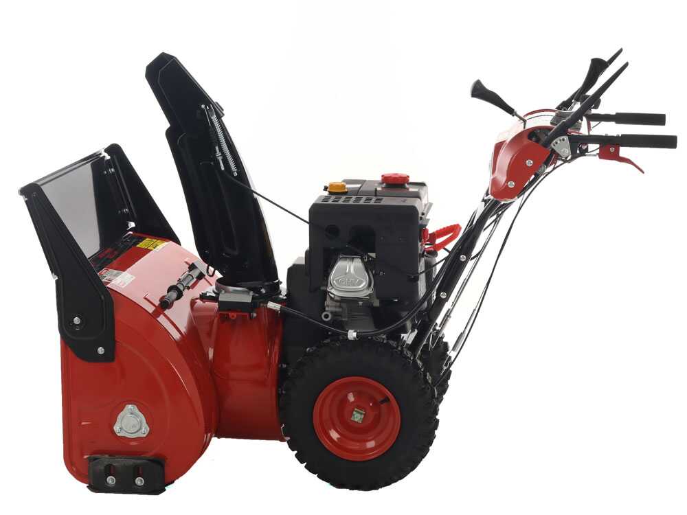 GeoTech-Pro STP1176 WEL - Benzin-Schneefräse - Loncin LC180FDS – Bild 4