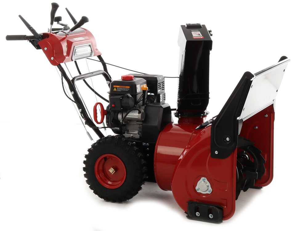 GeoTech-Pro STP971 WEL - Benzin-Schneefräse - Loncin G250FDS – Bild 3