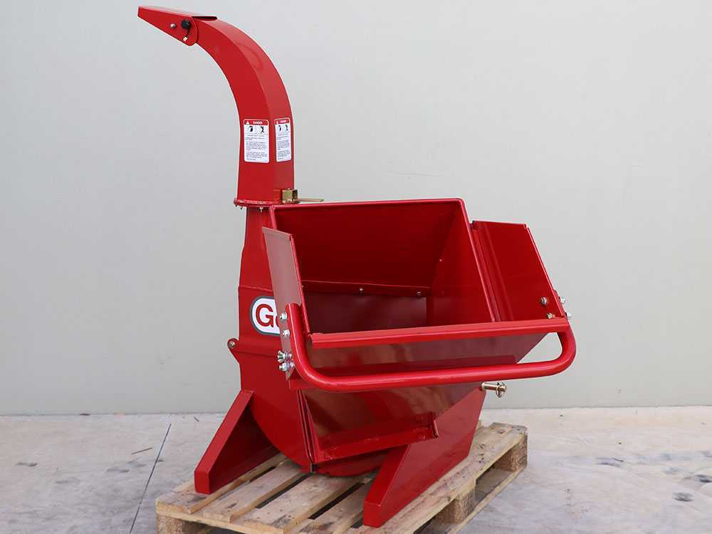 GeoTech Pro TCP 100 - Häcksler für Traktoren - Schnittdurchmesser 100 mm – Bild 4