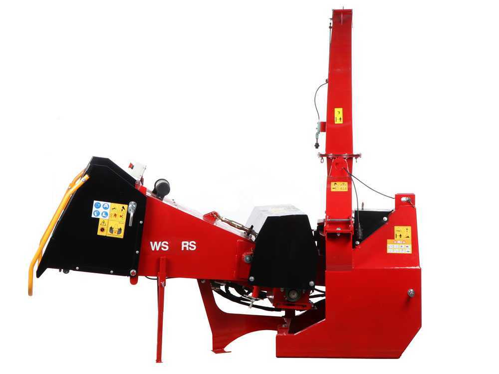 GeoTech-Pro WS52RS - Häcksler für Traktor - mit Einzugwalzen und Hydrauliksteuerung – Bild 4