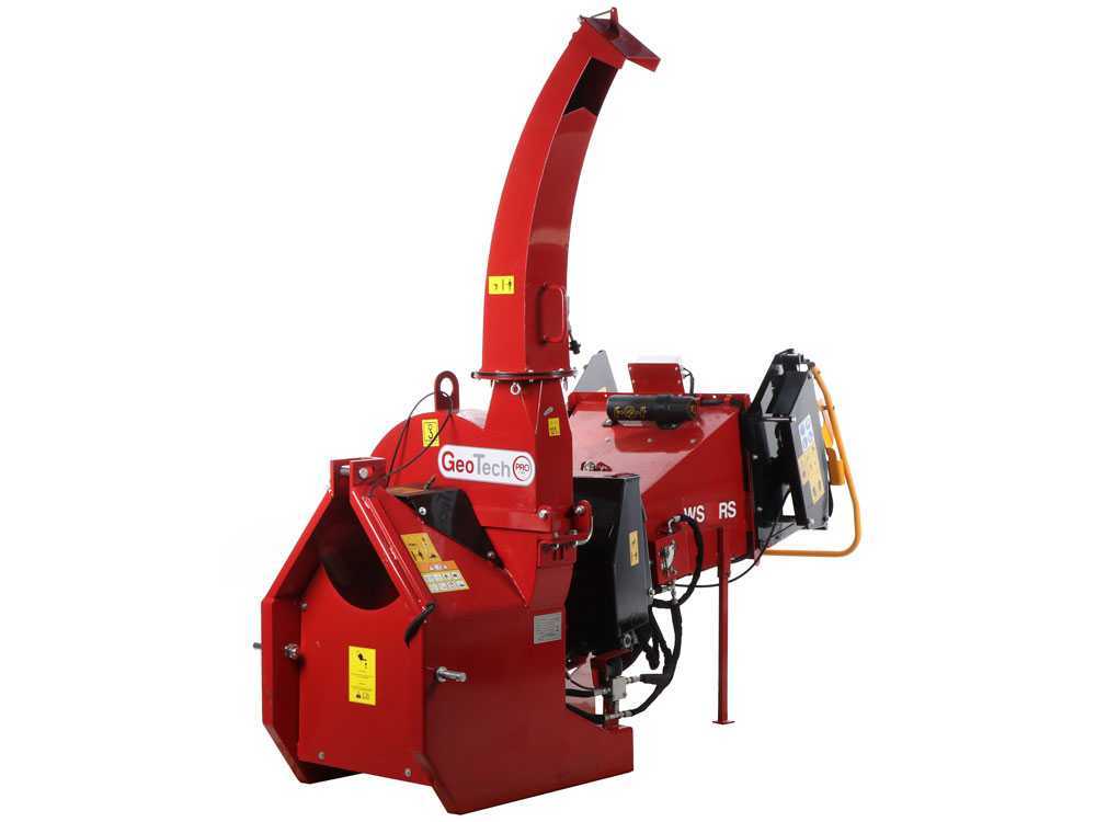 GeoTech-Pro WS52RS - Häcksler für Traktor - mit Einzugwalzen und Hydrauliksteuerung – Bild 2