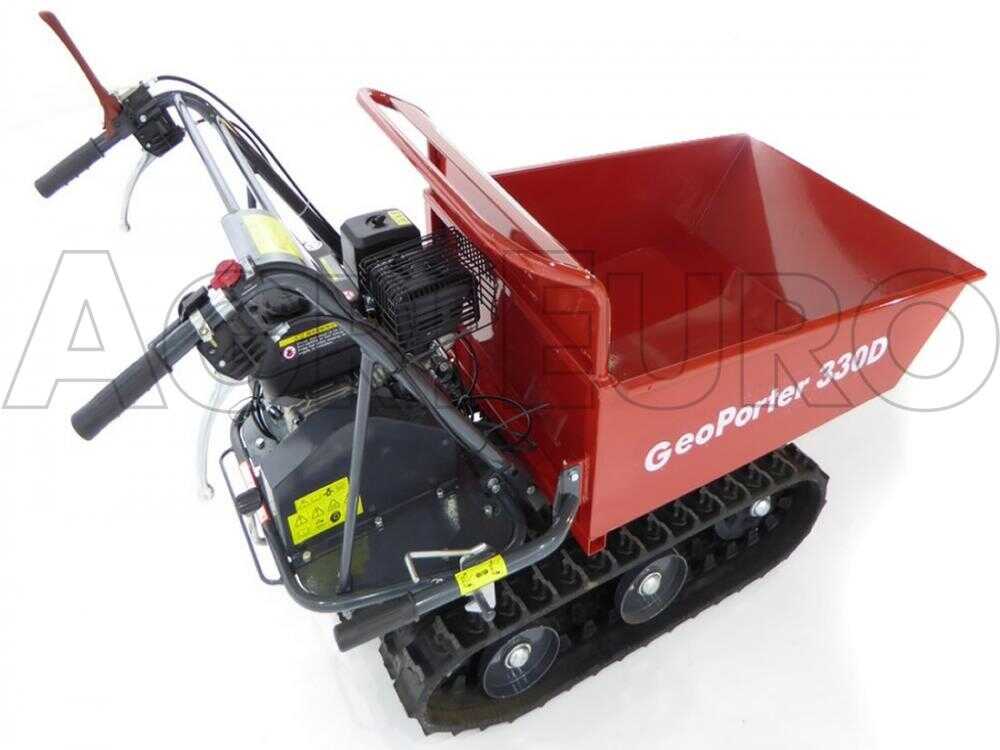 GeoTech Raupendumper GeoPorter 330D mit 300 Kg Ladekapazität – Bild 4