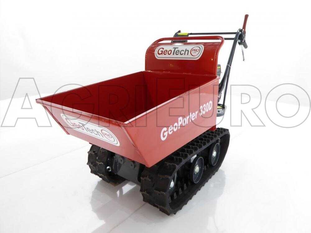 GeoTech Raupendumper GeoPorter 330D mit 300 Kg Ladekapazität