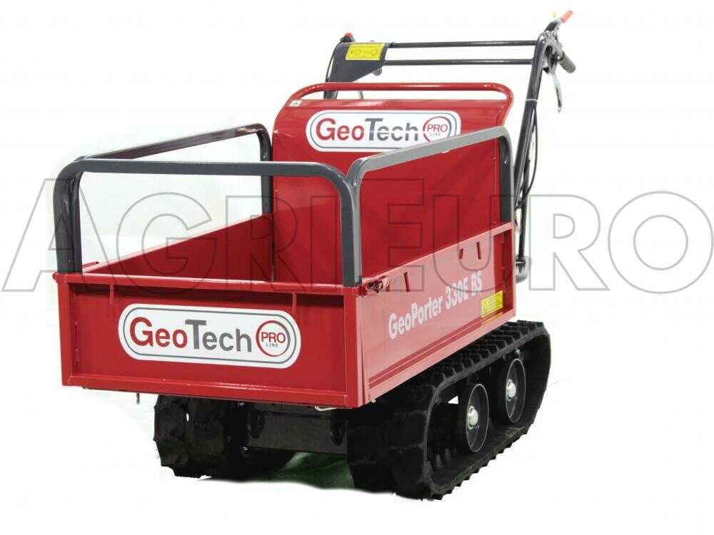 GeoTech Raupendumper GeoPorter 330E B&S CR950 mit ausziehbaren Seitenwänden - 300 kg – Bild 4