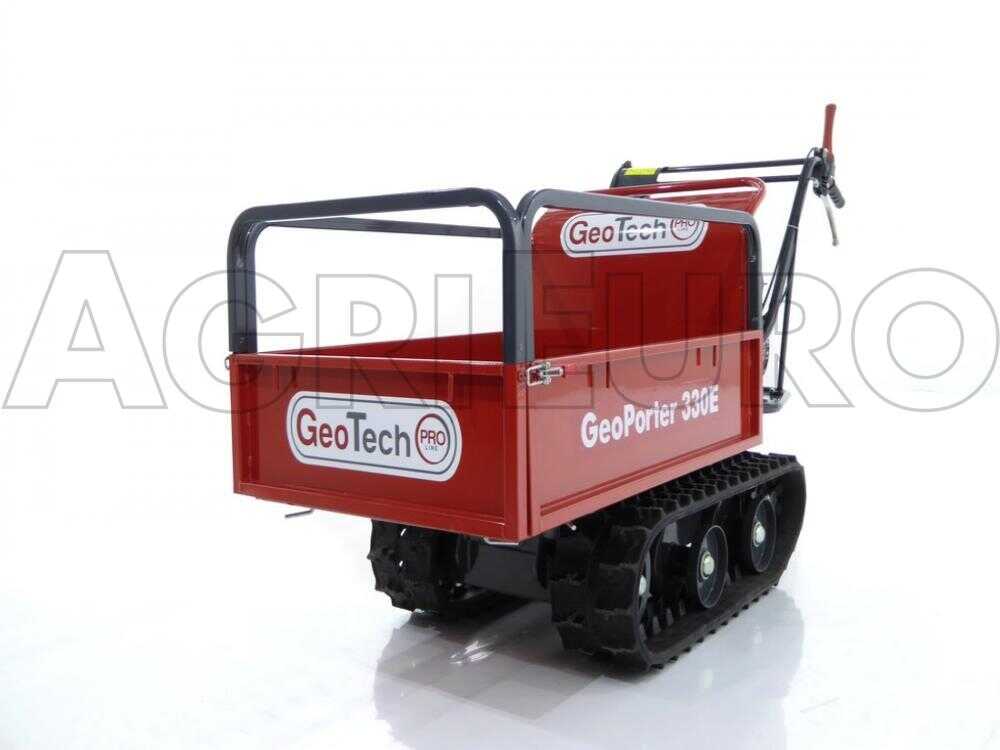 GeoTech Raupendumper GeoPorter 330E mit ausziehbaren Seitenwänden – Bild 3