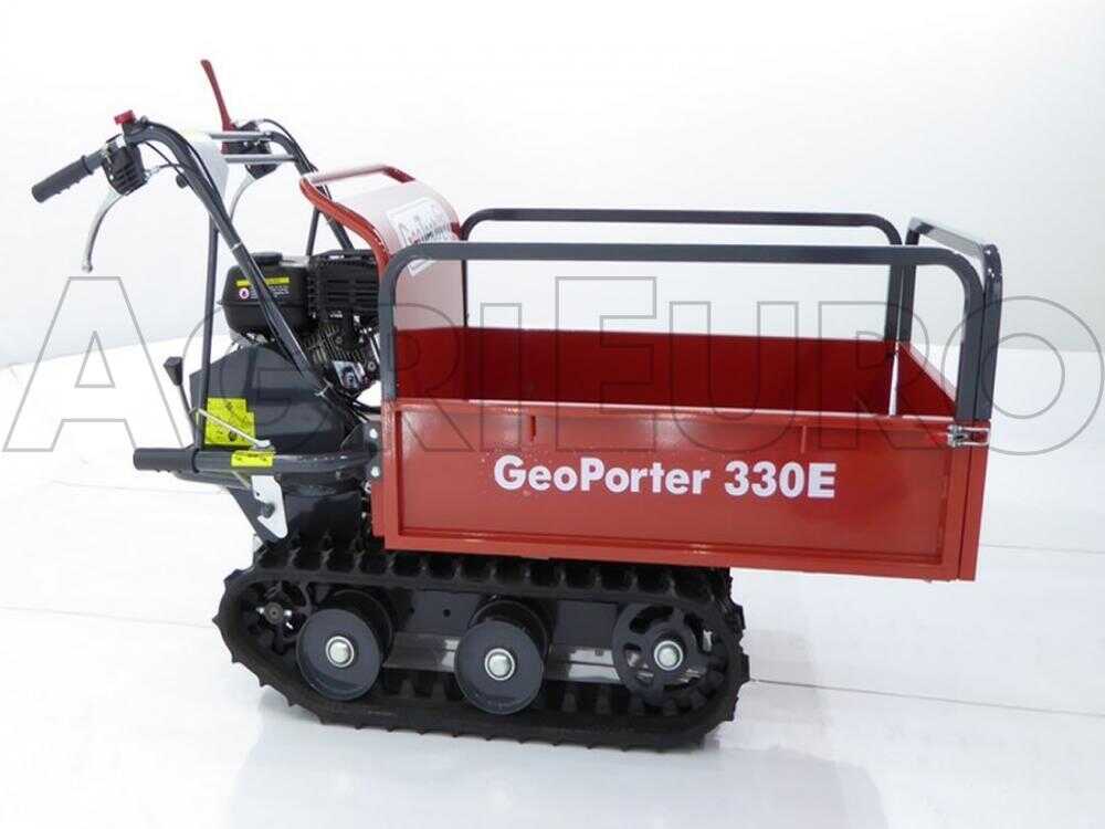 GeoTech Raupendumper GeoPorter 330E mit ausziehbaren Seitenwänden – Bild 4
