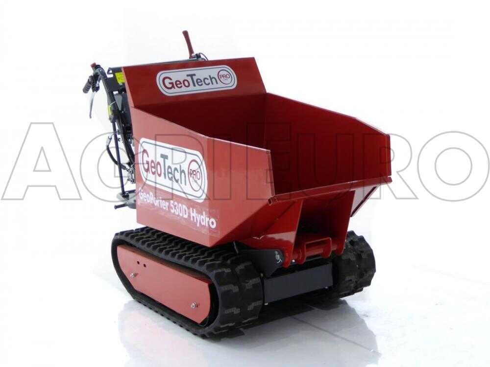 GeoTech Raupendumper GeoPorter 530D Hydro mit hydraulischer Mulde 500kg – Bild 4