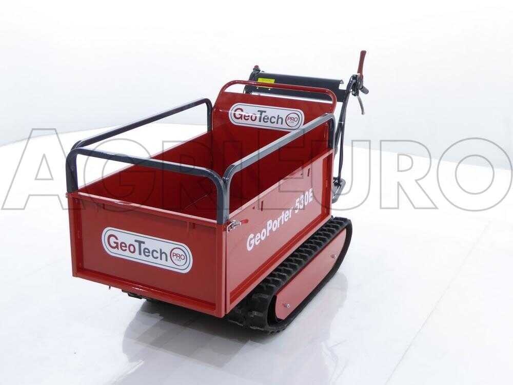 GeoTech Raupendumper GeoPorter 530E mit ausziehbaren Seitenwänden – Bild 4