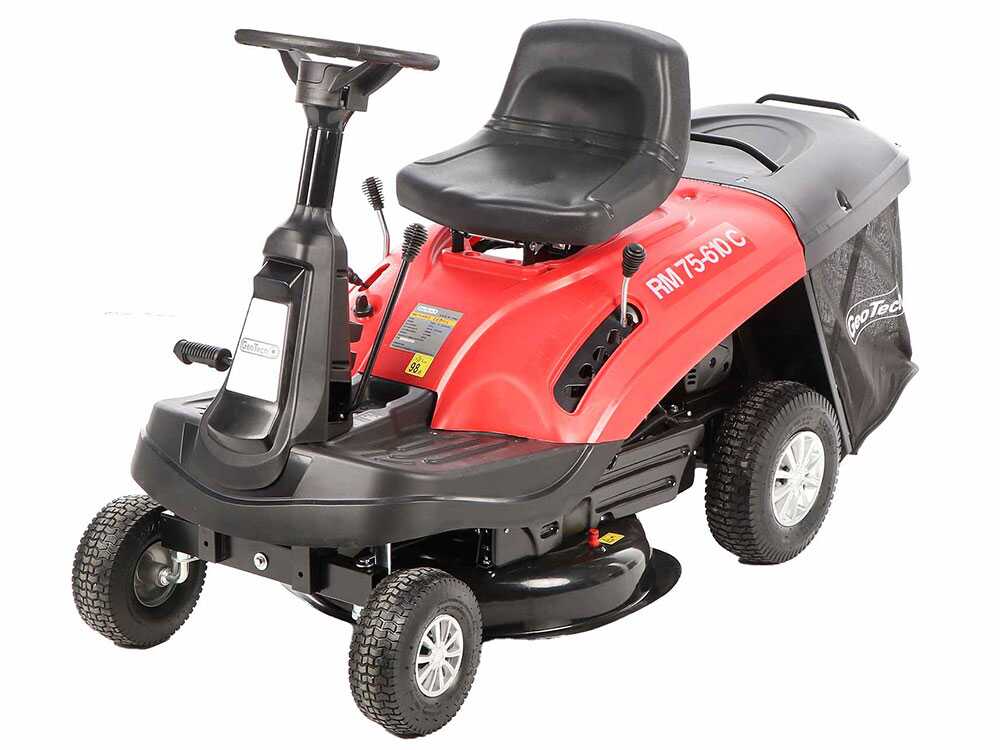 Geotech RM 75-610 C - Minirider Aufsitzmäher - Motor 224ccm - Elektrostart – Bild 2
