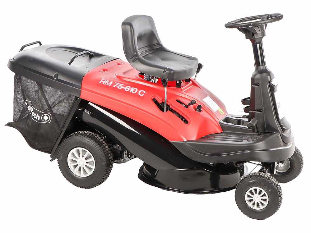 Geotech RM 75-610 C - Minirider Aufsitzmäher - Motor 224ccm - Elektrostart – Bild 3