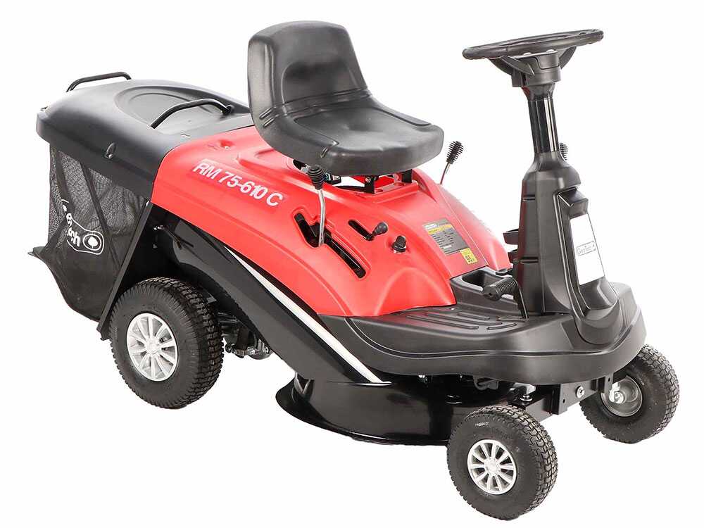 Geotech RM 75-610 C - Minirider Aufsitzmäher - Motor 224ccm - Elektrostart – Bild 4