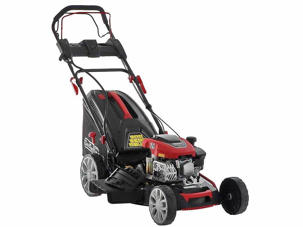 GeoTech S51-170 BMSGW ES - Benzin-Rasenmäher mit Radantrieb - 4 in 1 - 51 cm Messer - Elektro-Starter – Bild 2