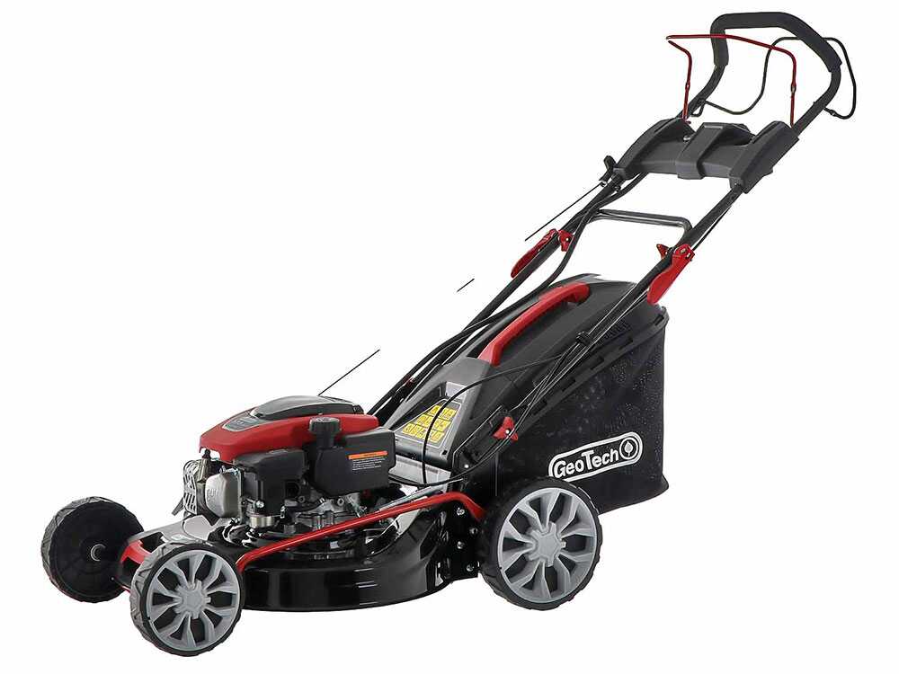 GeoTech S51-170 BMSGW ES - Benzin-Rasenmäher mit Radantrieb - 4 in 1 - 51 cm Messer - Elektro-Starter – Bild 3
