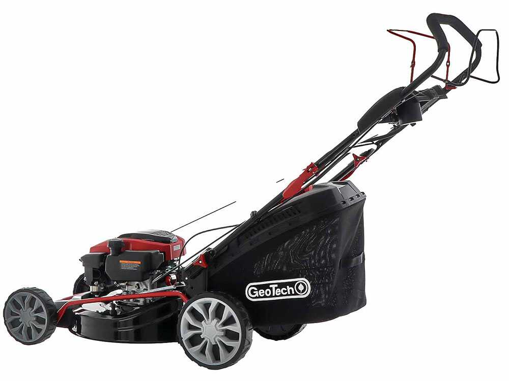 GeoTech S51-170 BMSGW ES - Benzin-Rasenmäher mit Radantrieb - 4 in 1 - 51 cm Messer - Elektro-Starter – Bild 4