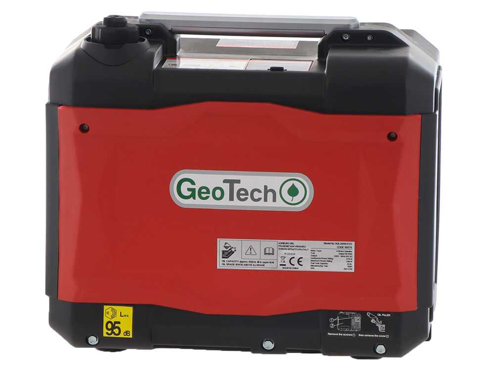 GeoTech SQL3000i EVO - Inverter Stromerzeuger 2.9 kW - Dauerleistung 2.7 kW - 230V – Bild 4