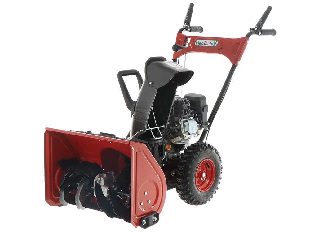 GeoTech ST 557 W EVO - Benzin-Schneefräse - Loncin H200 – Bild 3