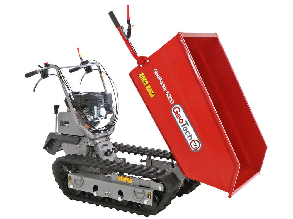 GeotechPro GeoPorter 630D - Raupendumper - Dumper-Mulde 600Kg – Bild 3