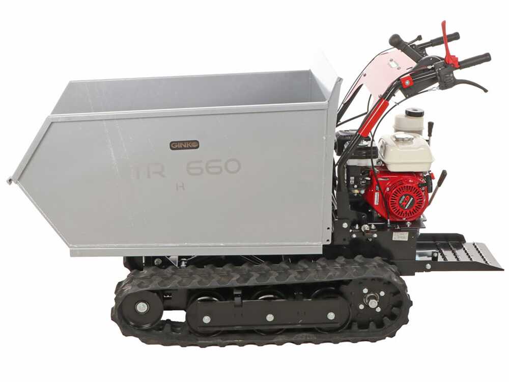 GINKO TR 660 - Raupendumper mt Benzinmotor und Dumpermulde- Honda GX 200 Motor – Bild 3