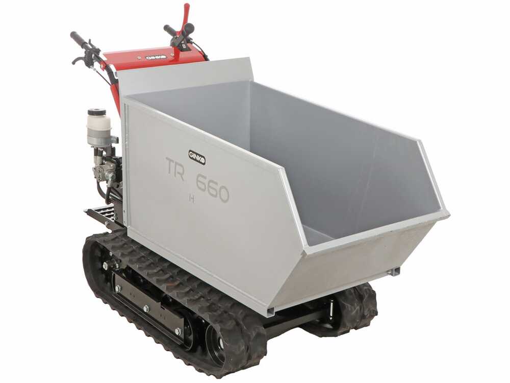 GINKO TR 660 - Raupendumper mt Benzinmotor und Dumpermulde- Honda GX 200 Motor – Bild 4