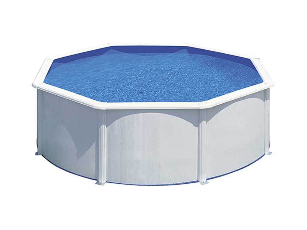 Gre Fidji Rund Ø350 x 120 cm - Runder Stahlwandpool – Bild 2