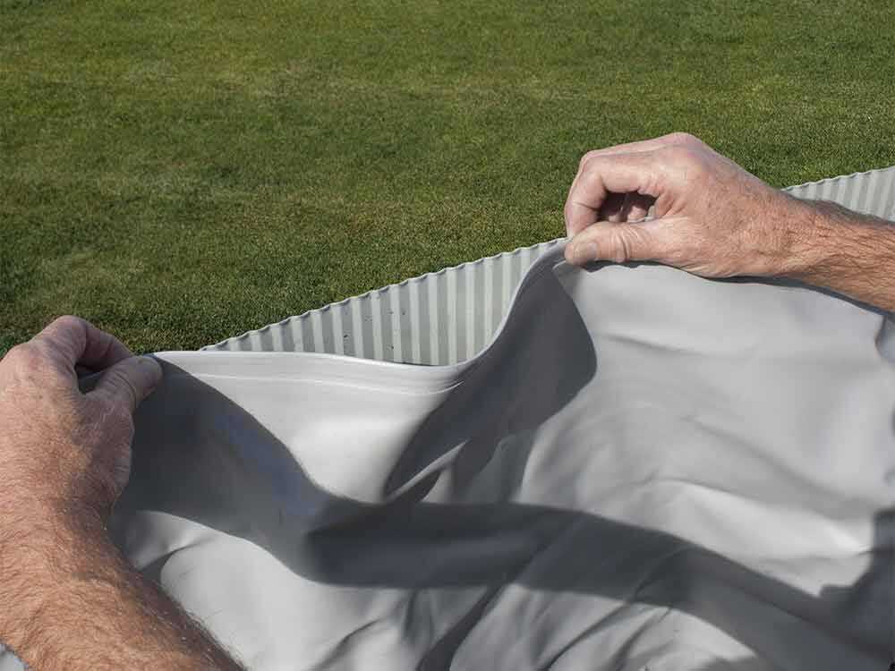 Gre Finlandia Rund Ø300 x 120 cm - Stahlwandbecken – Bild 4