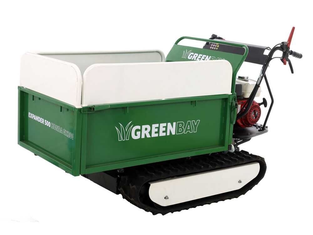 GreenBay EXPANDER 500 Honda GX200 – Ausziehbarer Raupentransporter – Tragkraft 500 kg – Bild 3